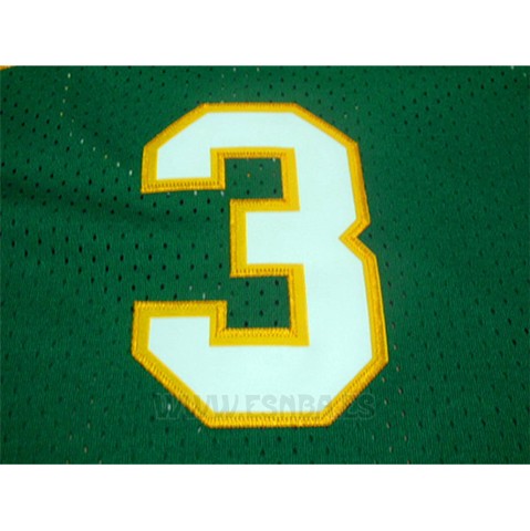 Camiseta Bethel Allen Iverson #3 Retro Verde